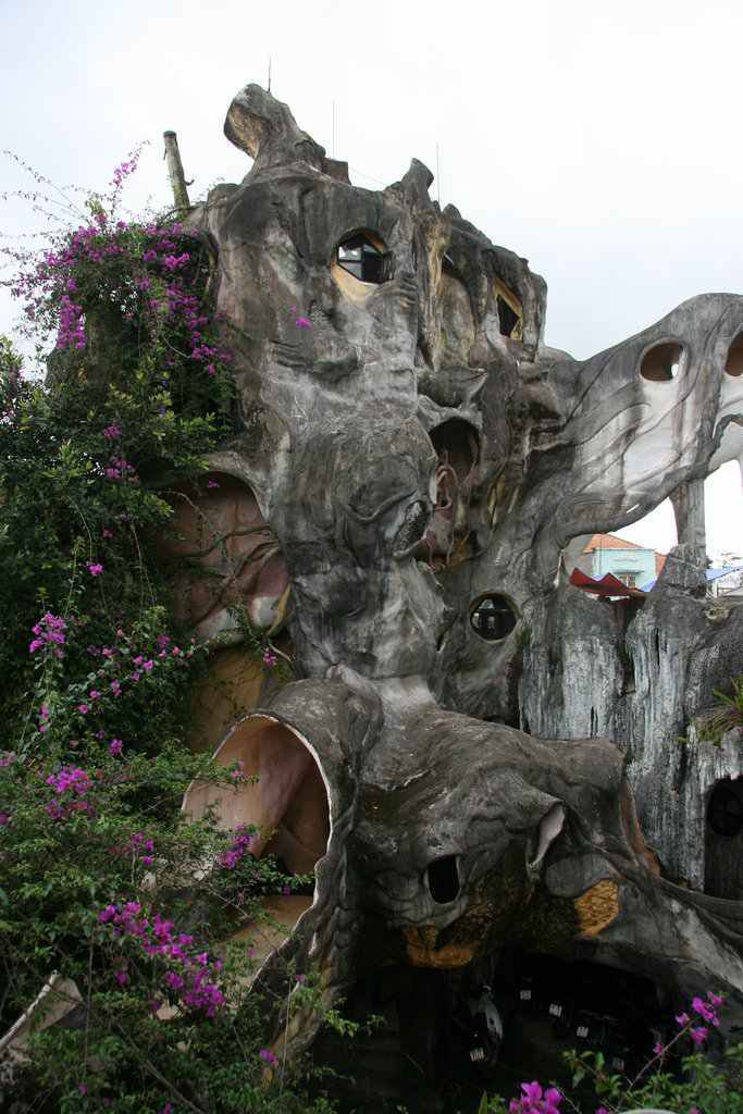 A casa maluca do Vietnã 105090crazy house Hang Nga guesthouse vietnam 7 | Bizarro | arquitetura, bizarro, curioso, incrível, maluco